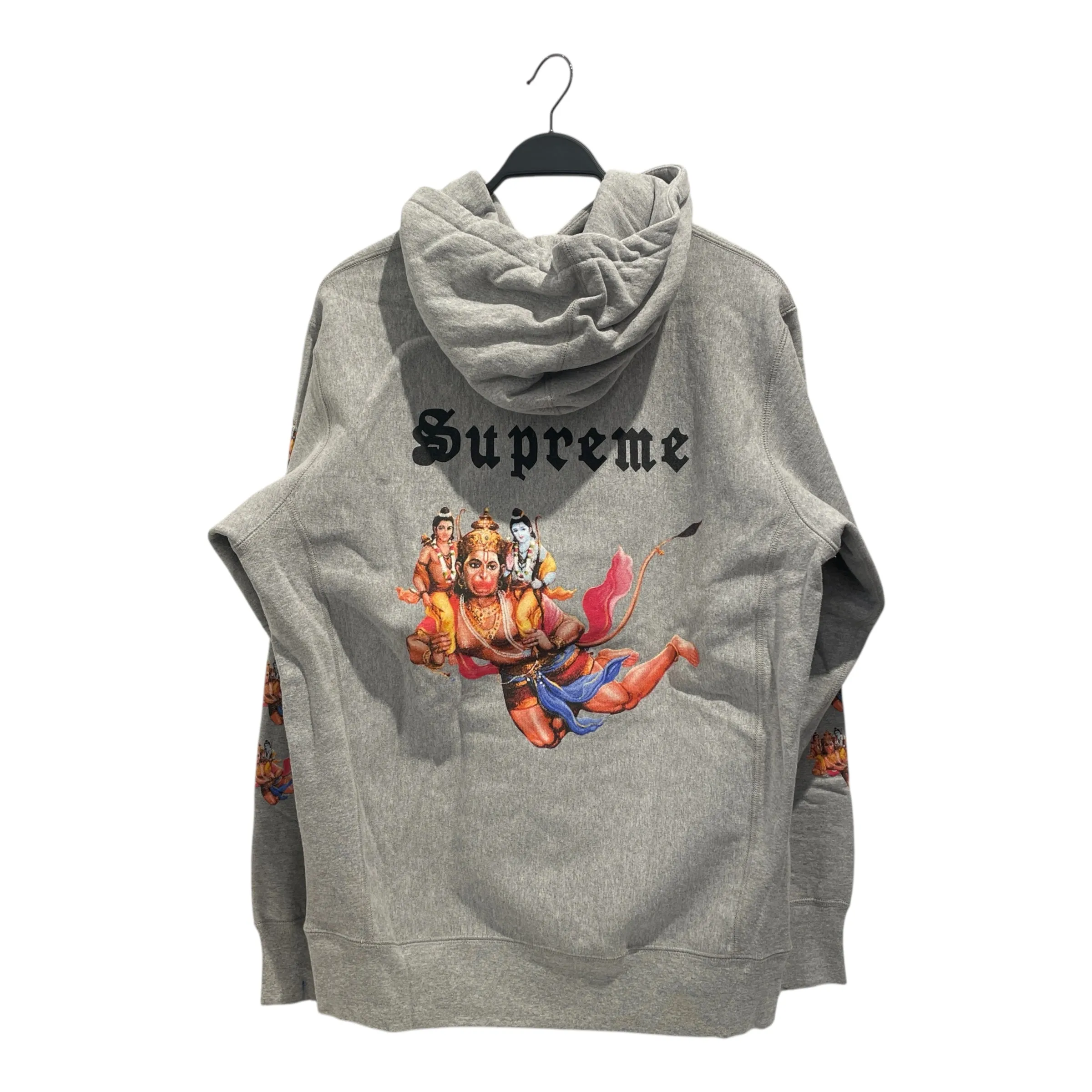 Supreme/Hoodie/XL/Cotton/GRY/