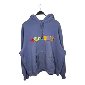 Supreme/Hoodie/XL/Cotton/IDG/beaded logo