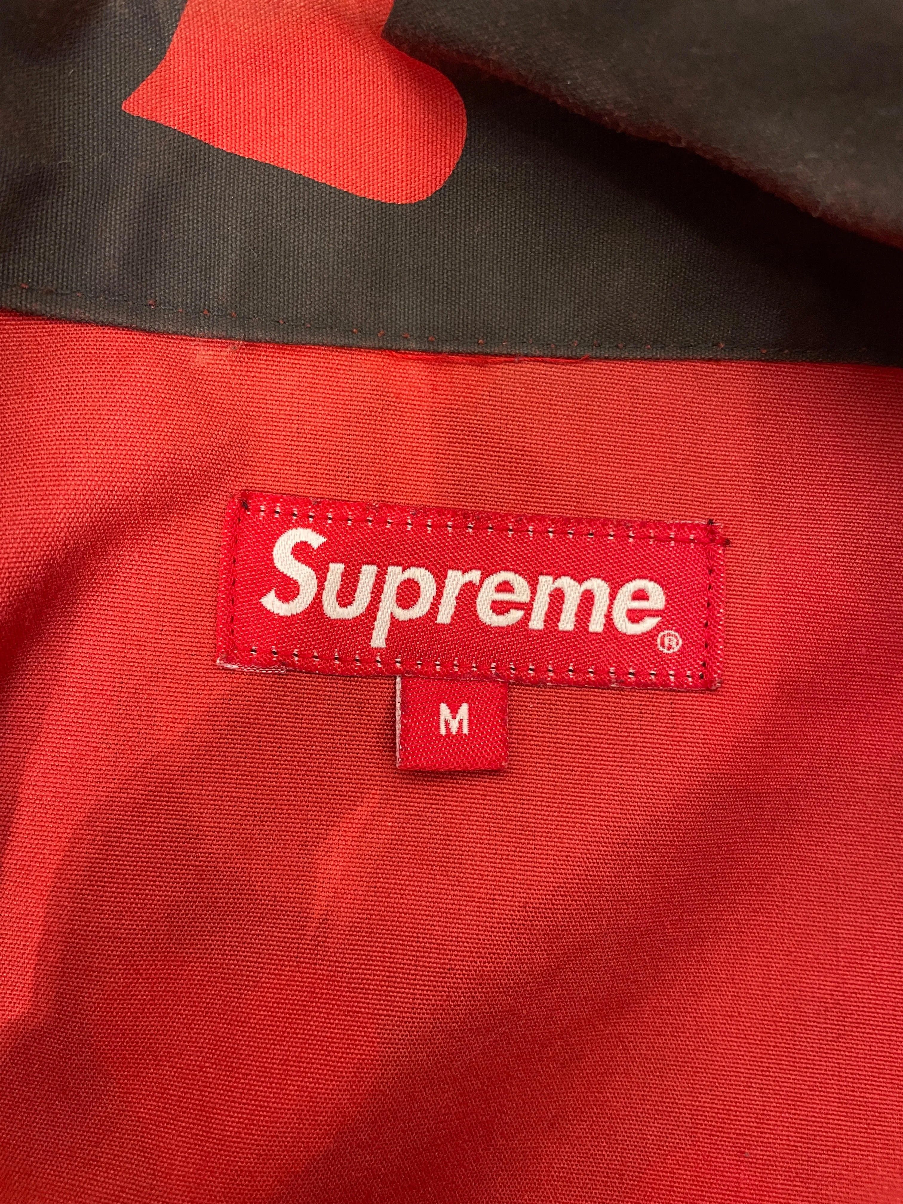 Supreme/Jacket/M/Polyester/BLK/All Over Print/