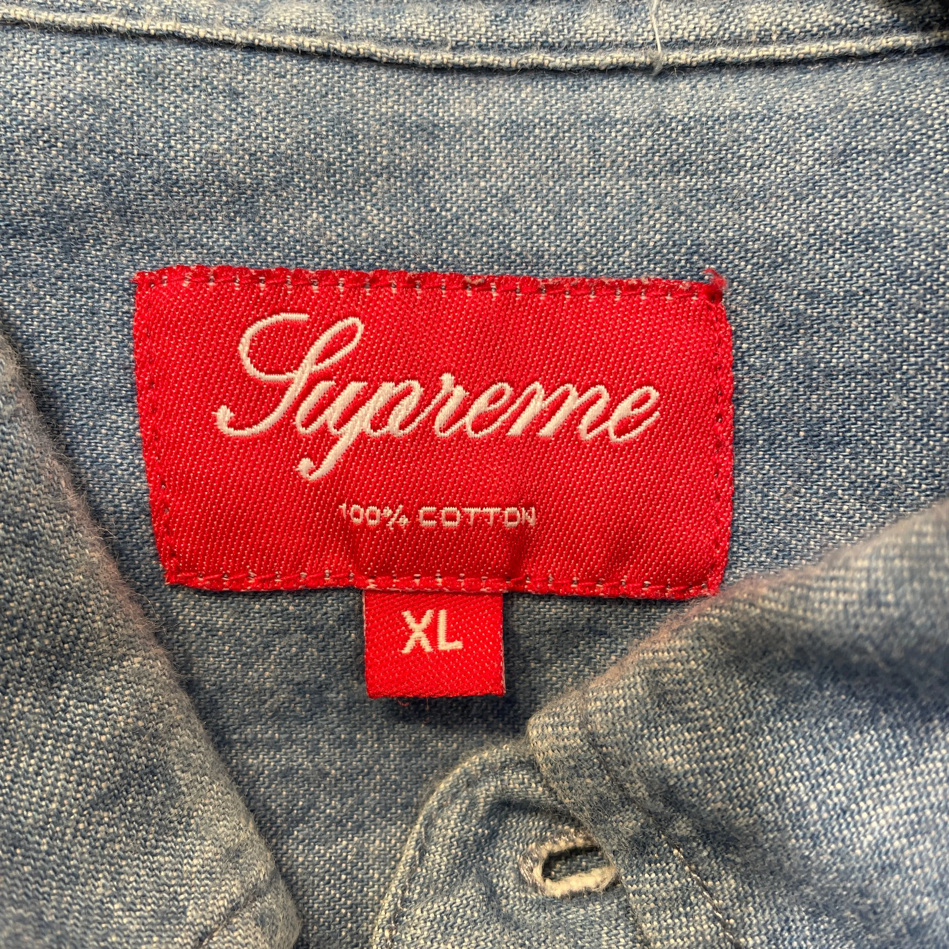 Supreme/LS Shirt/XL/Cotton/IDG/