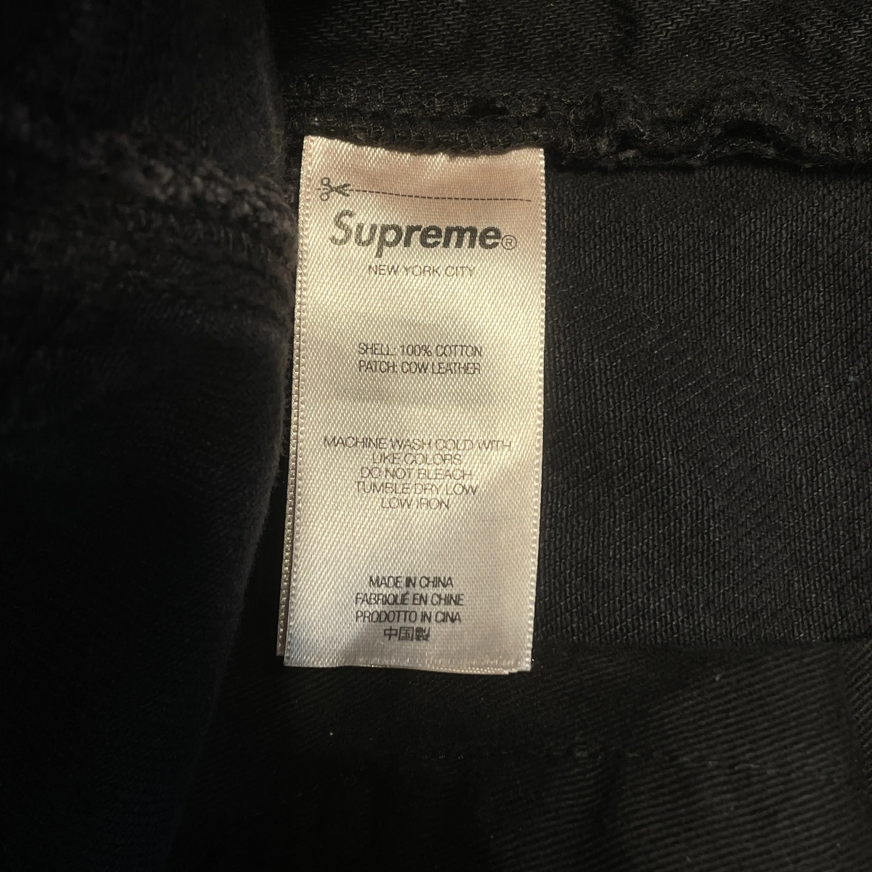 Supreme/Pants/30/Denim/BLK/