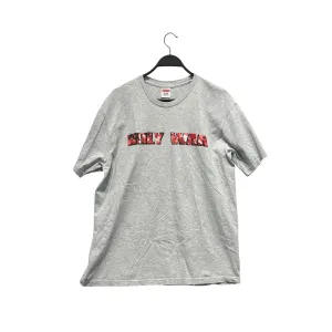 Supreme/Shirt/L/Cotton/GRY/holy war