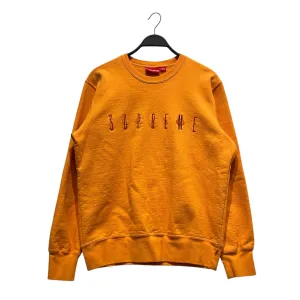 Supreme/Sweater/M/Cotton/ORN/Supreme FU Crewneck