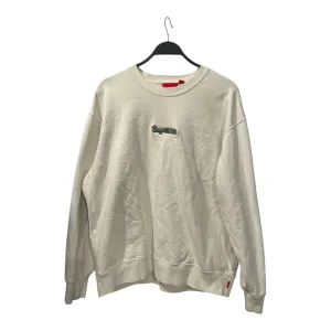 Supreme/Sweatshirt/L/Cotton/WHT/