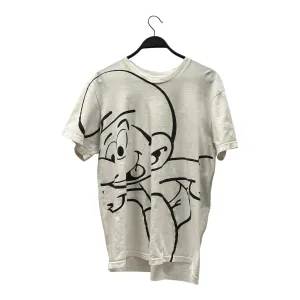 Supreme/T-Shirt/M/Cotton/WHT/smurf
