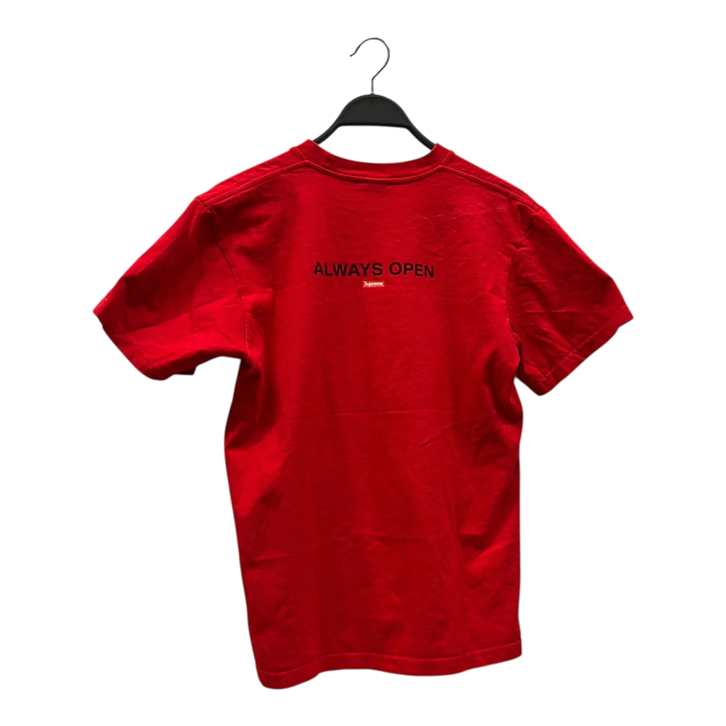 Supreme/T-Shirt/S/Cotton/RED/gas tee