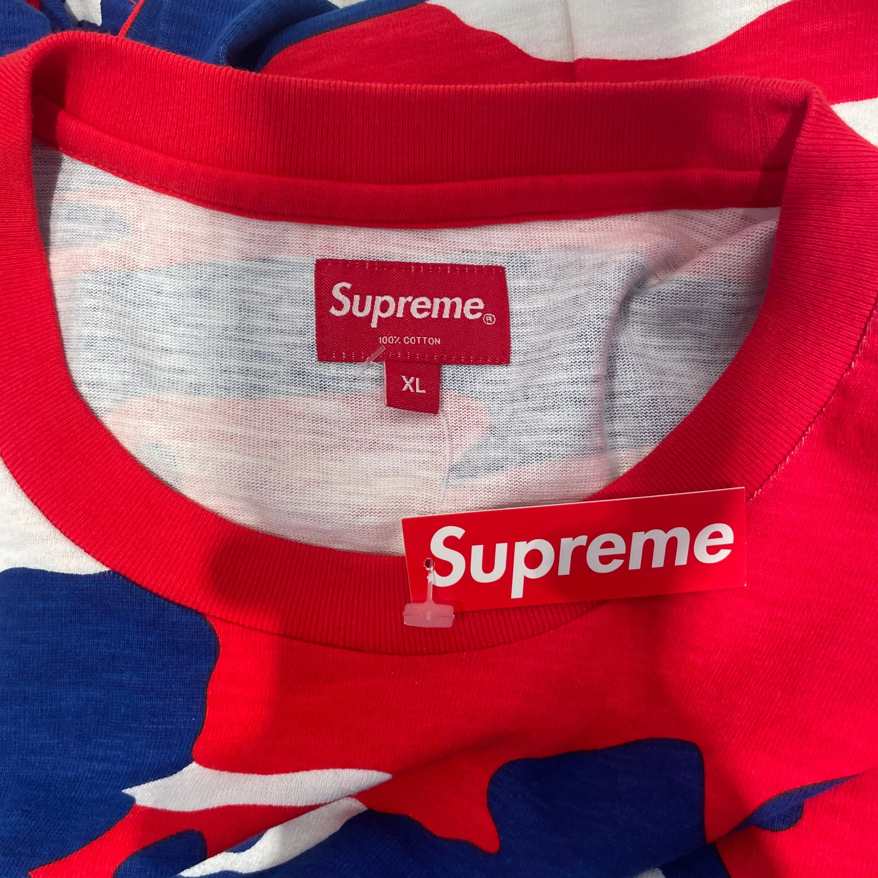 Supreme/T-Shirt/XL/Cotton/MLT/