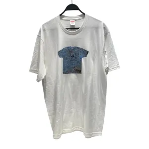 Supreme/T-Shirt/XL/Cotton/WHT/Graphic/