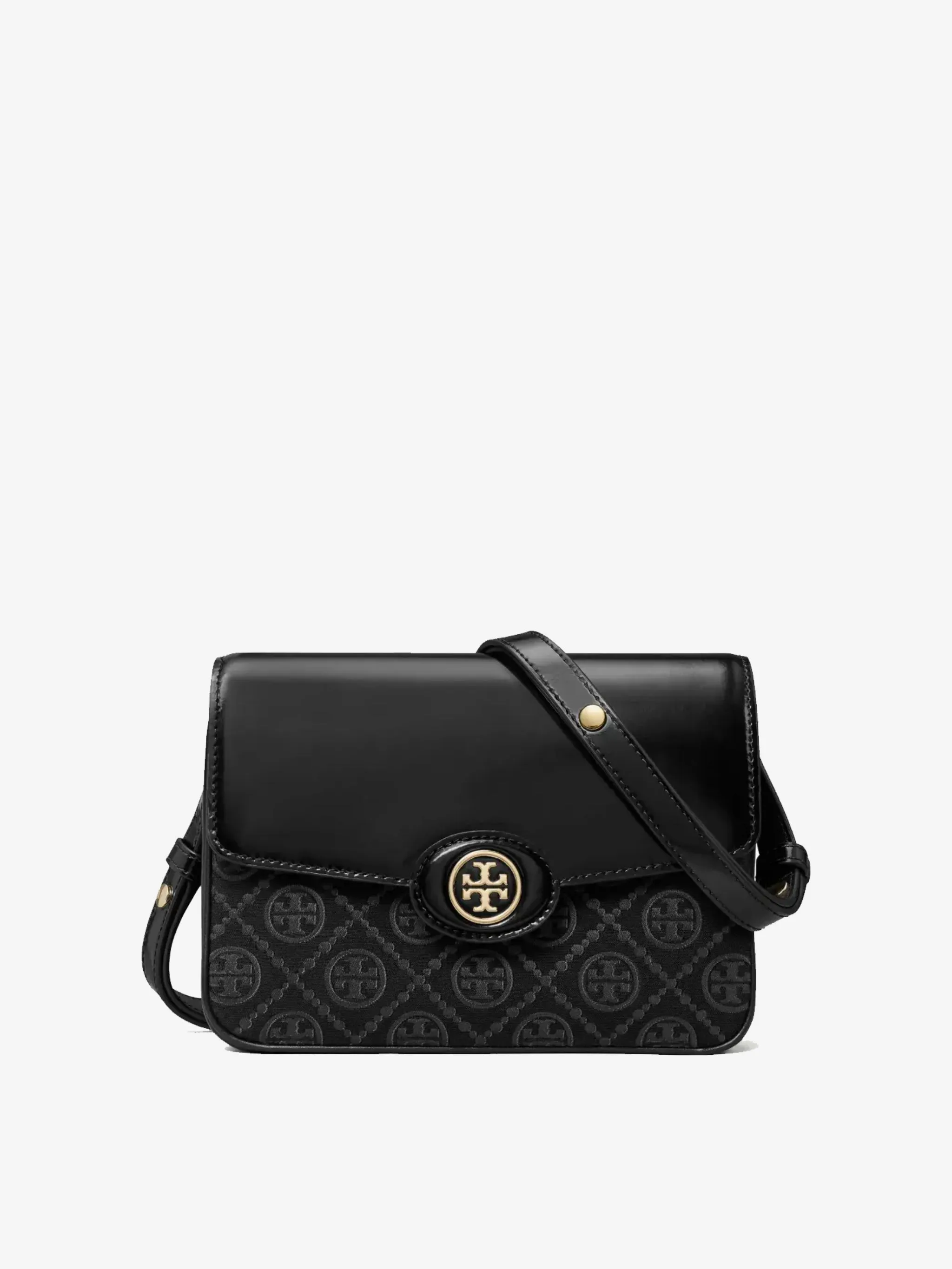 TORY BURCH - Women T Monogram Robinson Spazzolato Convertible Shoulder Bag