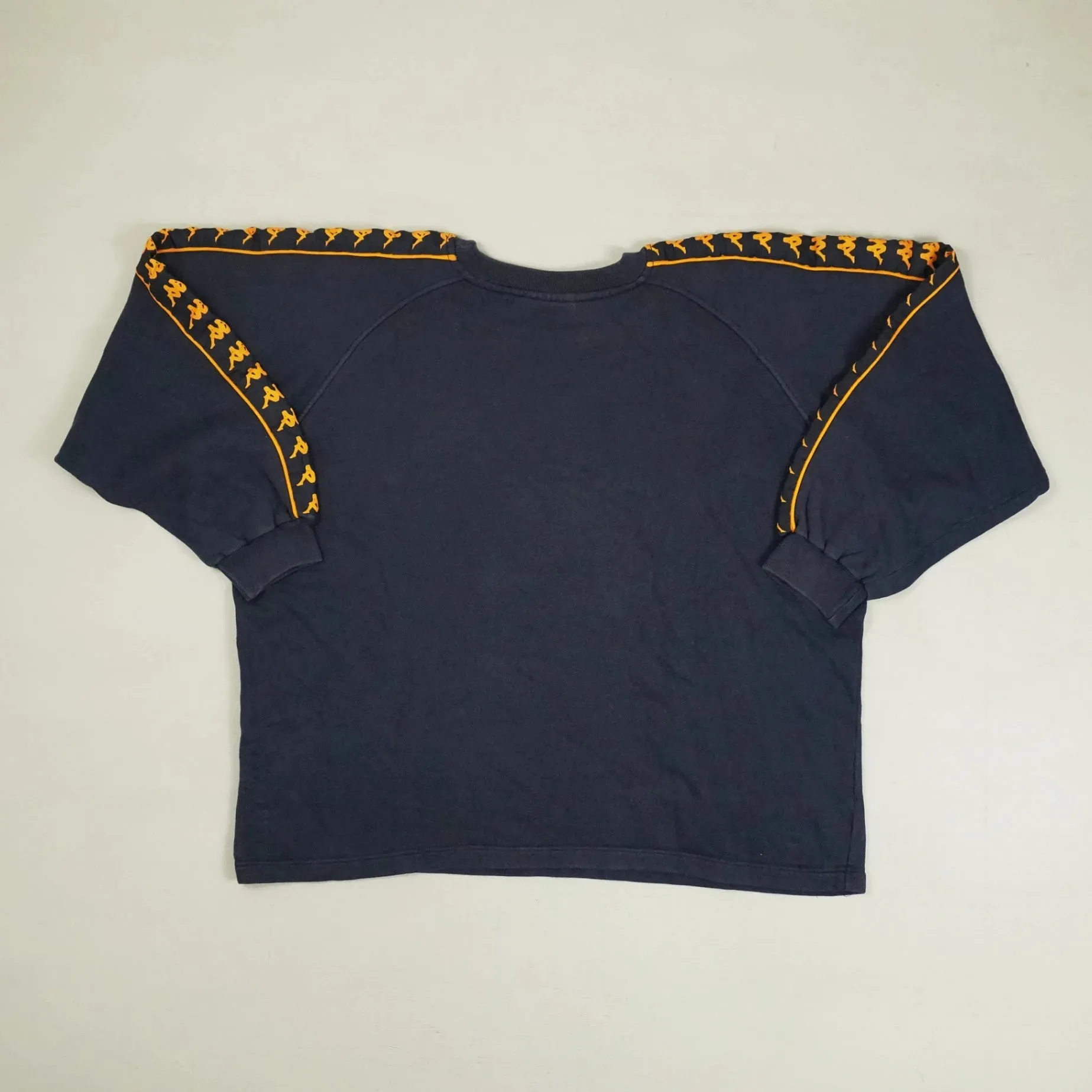Vintage Kappa Navy Boxy Sweatshirt (XL)