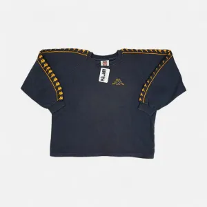 Vintage Kappa Navy Boxy Sweatshirt (XL)